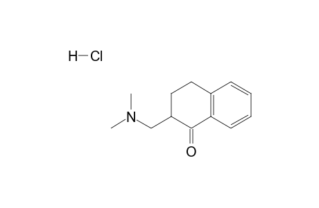 3,4-DIHYDRO-2-[2-(DIMETHYLAMINO)ETHYL]-1(2H)-NAPHTHALENONE, HYDROCHLORIDE