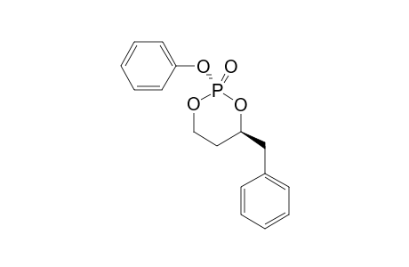 (2R*,4R*)-4-BENZYL-2-PHENOXY-2-OXO-1,3,2-DIOXAPHOSPHORINANE