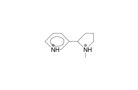 Nicotine dication