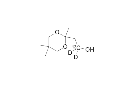 (R/S)-(1-13C,1-2H2)-2-(2,5,5-Trimethyl-1,3-dioxan-2-yl)ethan-1-ol