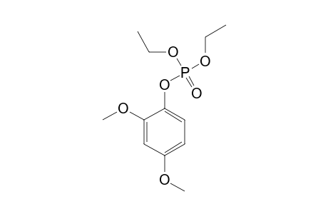 Phosphate(diethyl), 2,4-dimethyoxyphenyl ester