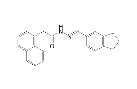 1-naphthaleneacetic acid, [(5-indanyl)methylene]hydrazide