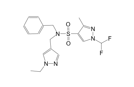 1H-pyrazole-4-sulfonamide, 1-(difluoromethyl)-N-[(1-ethyl-1H-pyrazol-4-yl)methyl]-3-methyl-N-(phenylmethyl)-