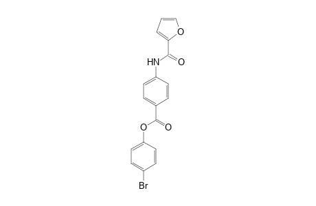 4-Bromophenyl 4-(2-furoylamino)benzoate