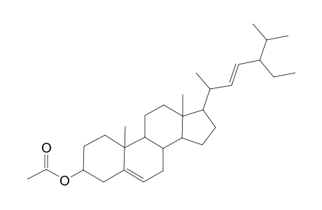 Stigmasta-5,22-dien-3-ol, acetate, (3.beta.)-