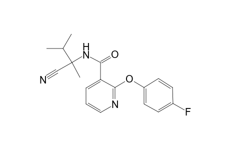 N-(1-Cyano-1,2-dimethyl-propyl)-2-(4-fluoro-phenoxy)-nicotinamide