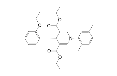 1-(2,5-dimethylphenyl)-4-(2-ethoxyphenyl)-4H-pyridine-3,5-dicarboxylic acid diethyl ester