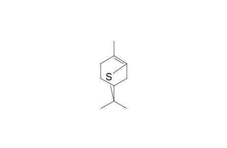 4,7,7-trimethyl-6-thiabicyclo[3.2.1]oct-4-ene