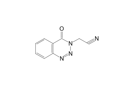 3,4-dihydro-4-oxo-1,2,3-benzotriazine-3-acetonitrile