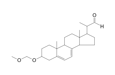 2-(3-Methoxymethoxy-10,13-dimethyl-2,3,4,9,10,11,12,13,14,15,16,17-dodecahydro-1H-cyclopenta[a]phenanthren-17-yl)propionaldehyde