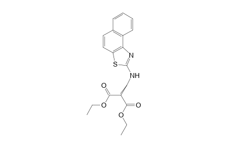 {[(NAPHTHO[1,2-d]THIAZOL-2-YL)AMINO]METHYLENE}MALONIC ACID, DIETHYL ESTER