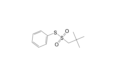 S-Phenyl 2,2-dimethyl-1-propanesulfonothioate