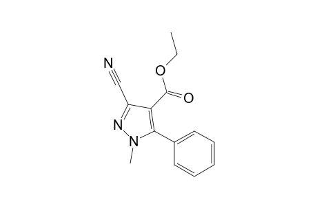 3-CYANO-1-METHYL-5-PHENYL-1H-PYRAZOLE-4-CARBOXYLIC-ACID-ETHYLESTER