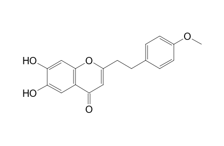 6,7-Dihydroxy-2-(4-methoxyphenethyl)-4H-chromen-4-one