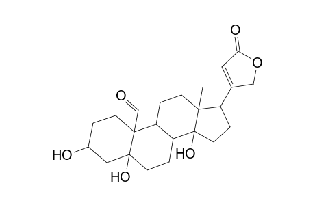 17b-(2,5-Dihydro-5-oxo-3-furyl)-5b,14b-androst-19-al-3b,5,14-triol