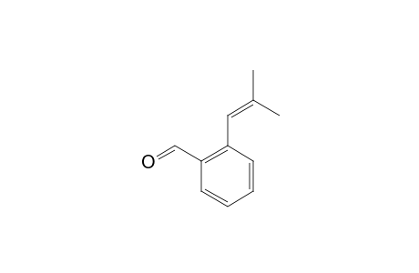 2-(2'-METHYL-1'-PROPENYL)-BENZALDEHYDE