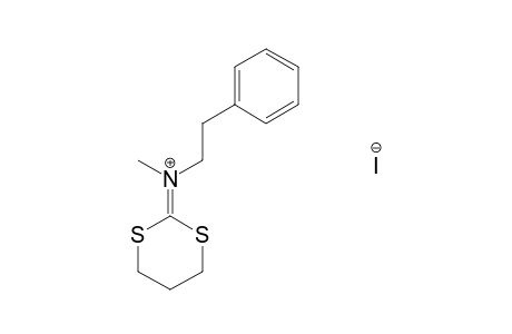 (m-dithian-2-ylidene)methylphenethylammonium iodide