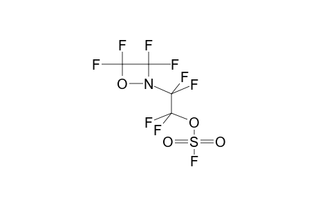 2-(2-FLUOROSULPHONYLOXYTETRAFLUOROETHYL)TETRAFLUORO-1,2-OXAZETIDINE