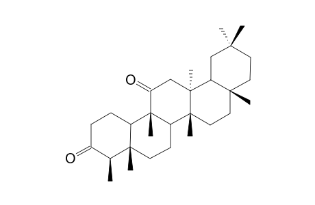 DRYPEMOLUNDEIN-B;FRIEDELANE-3,11-DIONE