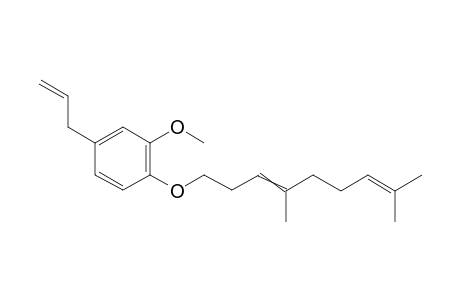 4-allyl-1-((4,8-dimethylnona-3,7-dien-1-yl)oxy)-2-methoxybenzene