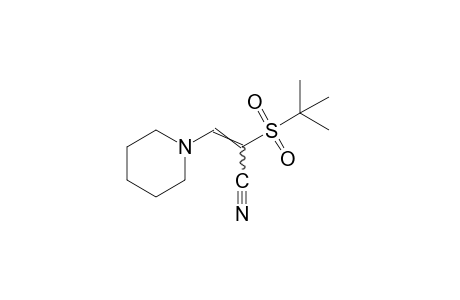 alpha-(tert-BUTYLSULFONYL)-1-PIPERIDINEACRYLONITRILE