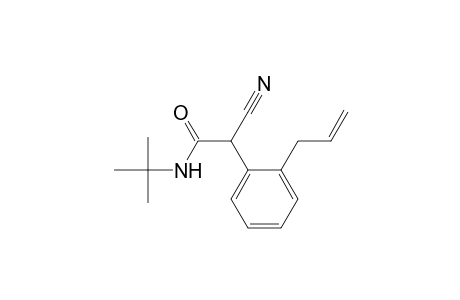 Benzeneacetamide, .alpha.-cyano-N-(1,1-dimethylethyl)-2-(2-propenyl)-