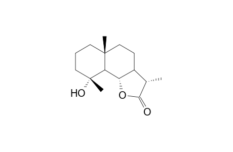 4-ALPHA-HYDROXY-5-ALPHA-H,7-ALPHA-H,6-BETA-H,11-BETA-H-EUDESMAN-6,12-OLIDE;COLARTIN