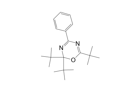 2,2,6-tri(t-Butyl)-4-phenyl-2H-1,3,5-oxadiazine