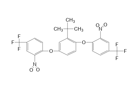 1,4-BIS[(2-NITRO-alpha,alpha,alpha-TRIFLUORO-p-TOLYL)OXY]-2-tert-BUTYLBENZENE