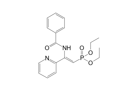 (Z)-Diethyl 2-benzamido-2-(pyridin-2-yl)vinylphosphonate