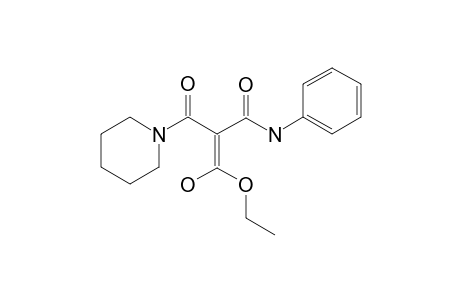 3-Ethoxy-3-hydroxy-N-phenyl-2-(piperidinocarbonyl)propenamide