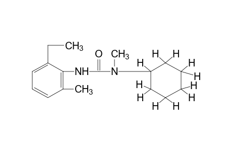 1-cyclohexyl-3-(6-ethyl-o-tolyl)-1-methylurea