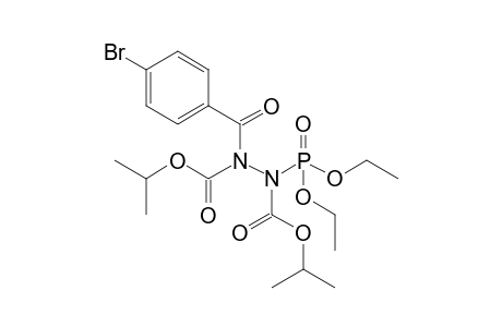 Diisopropyl 1-(4-Bromobenzoyl)-2-(diethoxyphosphoryl)-1,2-hydrazinedicarboxylate