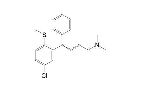 4-[5-chloro-2-(methylthio)phenyl]-N,N-dimethyl-4-phenyl-3-butenylamine