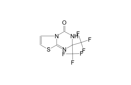 4H-thiazolo[3,2-a][1,3,5]triazin-4-one, 2,3-dihydro-2,2-bis(trifluoromethyl)-