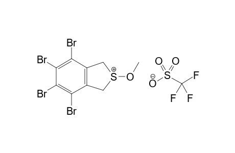 4,5,6,7-Tetrabromo-1,3-dihydro-2-methoxybenzo[c]thiophenium trifluoromethanesulfonate