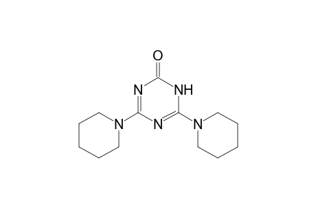 4,6-Di(1-piperidinyl)-1,3,5-triazin-2(3H)-one