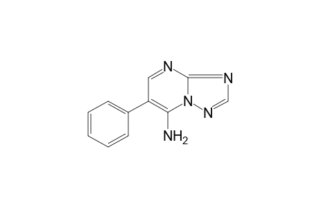 7-AMINO-6-PHENYL-s-TRIAZOLO[1,5-a]PYRIMIDINE