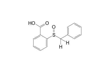 o-(benzylsulfinyl)benzoic acid