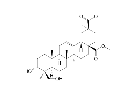 3-ALPHA,24-DIHYDROXY-OLEAN-12-EN-28,30-DIOIC-ACID-DIMETHYLESTER