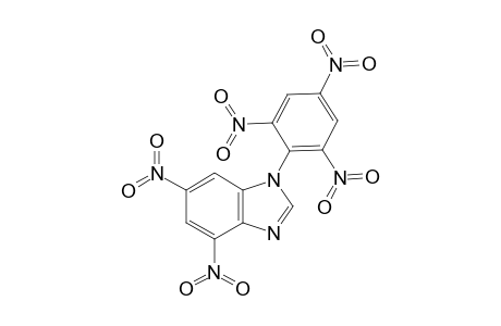 4,6-Dinitro-1-(2',4',6'-trinitrophenyl)benzimidazole