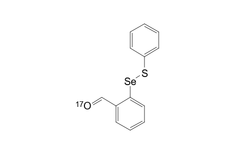 [(17)-O]-LABELED-2-FORMYLBENZENESELENENYL-PHENYL-SULFIDE