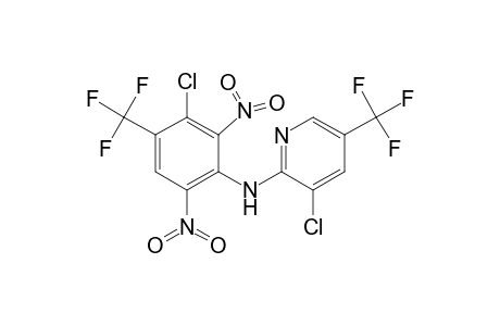 2-CHLORO-3,5-DINITRO-4-(3-CHLORO-5-TRIFLUOROMETHYLPYRIDIN-2-YL)-AMINO-BENZOTRIFLUORIDE