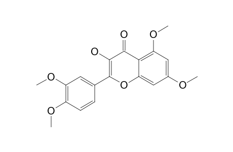 QTME;QUERCETIN-5,7,3',4'-TETRAMETHYLETHER