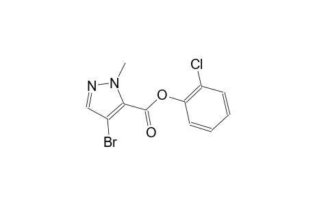 2-chlorophenyl 4-bromo-1-methyl-1H-pyrazole-5-carboxylate