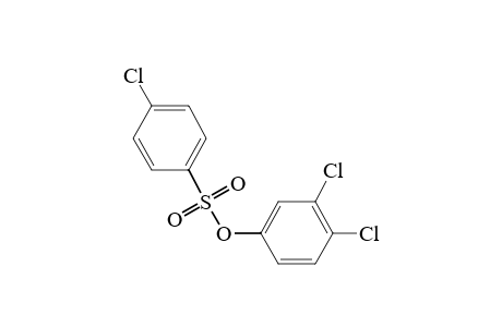 p-chlorobenzenesulfonic acid, 3,4-dichlorophenyl ester