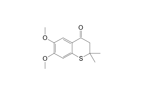 2,3-DIHYDRO-6,7-DIMETHOXY-2,2-DIMETHYL-4H-1-BENZOTHIOPYRAN-4-ONE