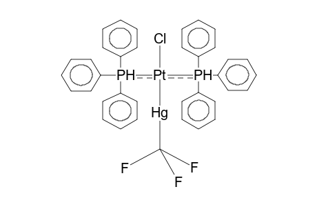 TRANS-CHLOROBIS(TRIPHENYLPHOSPHINE)(TRIFLUOROMETHYLMERCURO)PLATINA