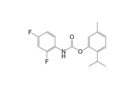 thymol, 2,4-difluorocarbanilate