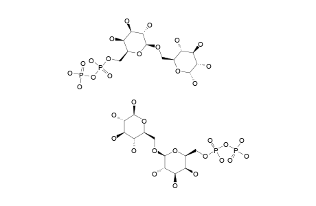 6-O-(ALPHA-D-GALACTOPYRANOSYL-6'-O-DIPHOSPHATE)-ALPHA/BETA-D-GLUCOPYRANOSE